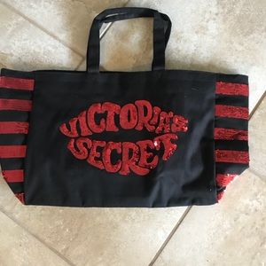 Sequin Victoria Secret duffle